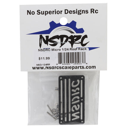 No Superior Designs RC 1/24 Scale Roof Rack NSD-124RR