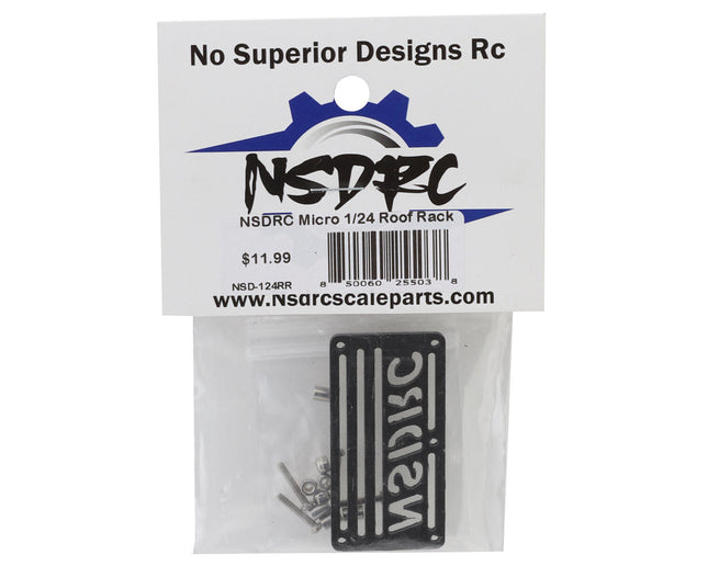 No Superior Designs RC 1/24 Scale Roof Rack NSD-124RR
