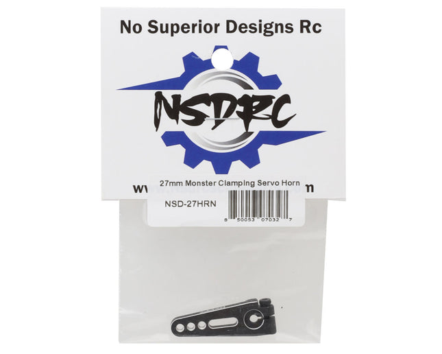 No Superior Designs RC Monster Clamping Horn (25T) (27mm) NSD-27HRN