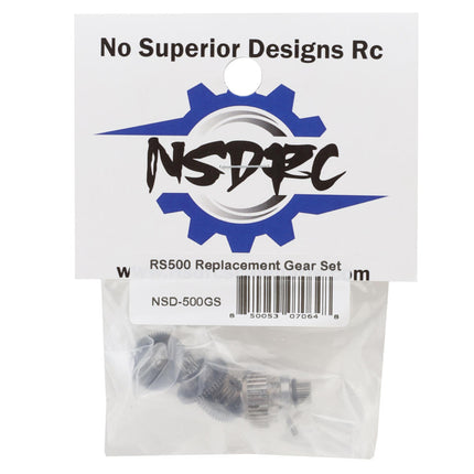 No Superior Designs RC RS500B Servo Gear Set NSD-500GS