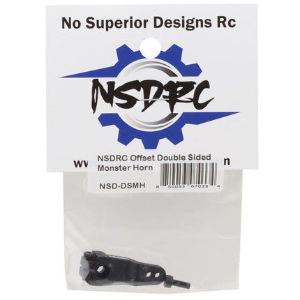 No Superior Designs RC Offset Double Sided Monster Clamping Horn (25T) (24mm) NSD-DSMH