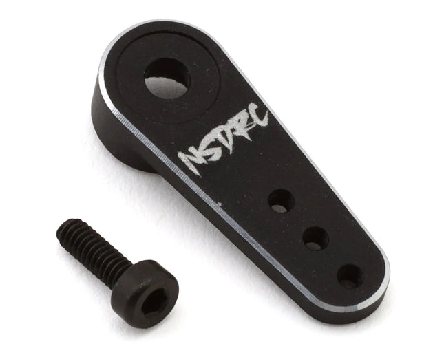 No Superior Designs RC 22mm Aluminum Micro Servo Horn (Black) (25T) NSD-MHRN22