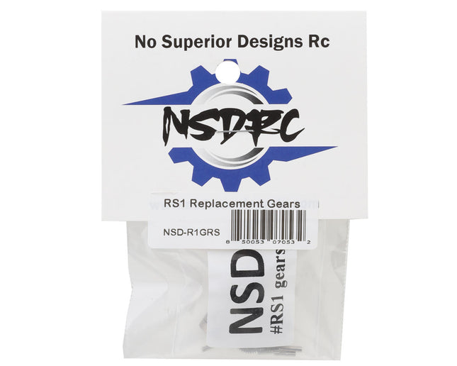 No Superior Designs RC RS1 Servo Gear Set NSD-R1GRS