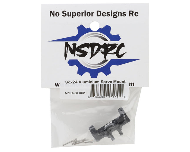 No Superior Designs RC Axial SCX24 Aluminum Servo Mount  NSD-SCXM