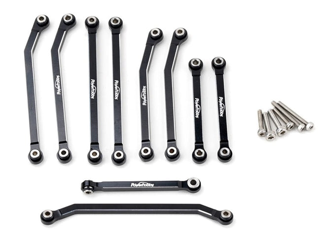 Power Hobby Aluminum High Clearance 4-Link w/ Steering Link, for Redcat Ascent-18 PHB6918