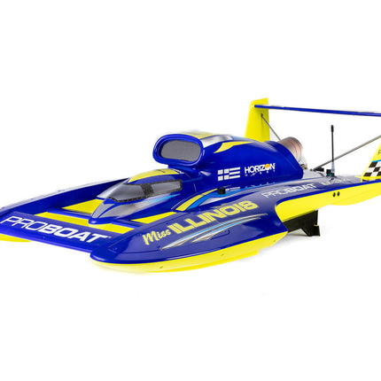 Pro Boat U-34 34" Miss Illinois RTR Brushless Hydroplane Boat w/DX3 2.4GHz Radio PRB2072T1