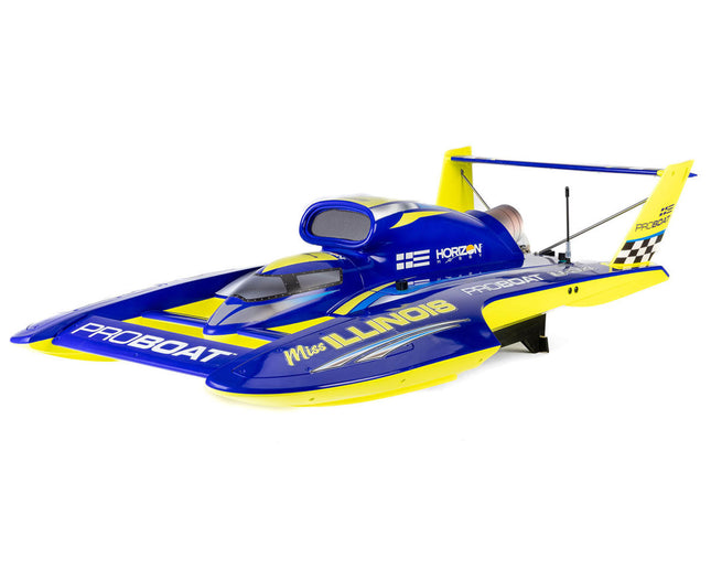 Pro Boat U-34 34" Miss Illinois RTR Brushless Hydroplane Boat w/DX3 2.4GHz Radio PRB2072T1