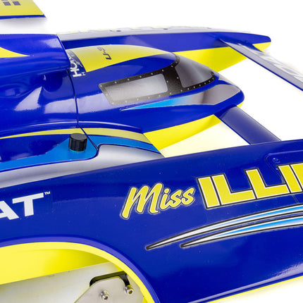Pro Boat U-34 34" Miss Illinois RTR Brushless Hydroplane Boat w/DX3 2.4GHz Radio PRB2072T1