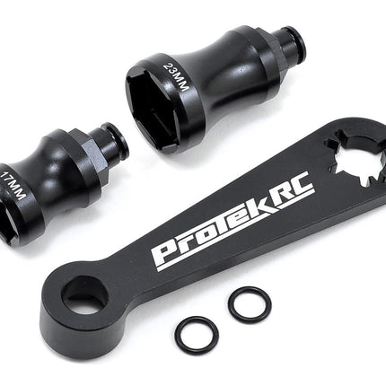 ProTek RC Aluminum Hex Wheel and Flywheel Wrench (Buggy, Truggy 17mm & 23mm) PTK-2024