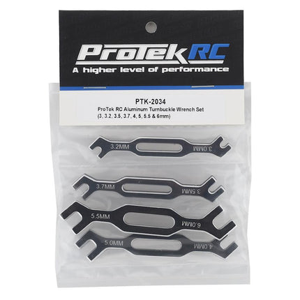 ProTek RC Aluminum Turnbuckle Wrench Set 3, 3.2, 3.5, 3.7, 4, 5, 5.5 & 6mm PTK-2034