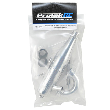 ProTek RC 2090 Tuned Exhaust Pipe w/75mm Manifold (Welded Nipple) PTK-2090