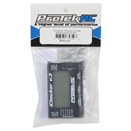 ProTek RC iChecker 3.0 LCD LiPo Battery Cell Checker 2-8S w/Balance Discharging PTK-211