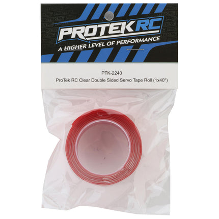 ProTek RC Clear Double Sided Servo Tape Roll (1x40") PTK-2240