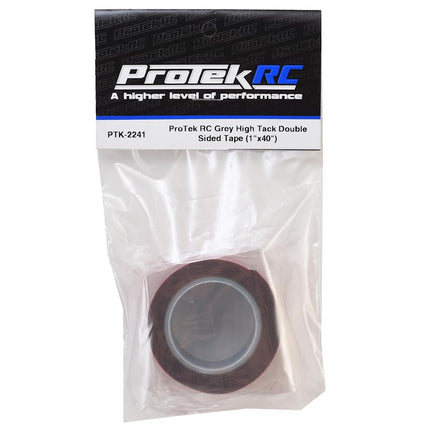 ProTek RC Grey High Tack Double Sided Tape Roll (1x40") PTK-2241