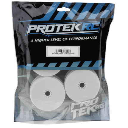 ProTek RC 83mm Concave 1/8 Buggy Wheels (White) (4) PTK-2750