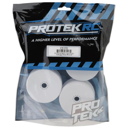 ProTek RC 83mm "Light Weight" Concave 1/8 Buggy Wheels (White) (4) PTK-2752