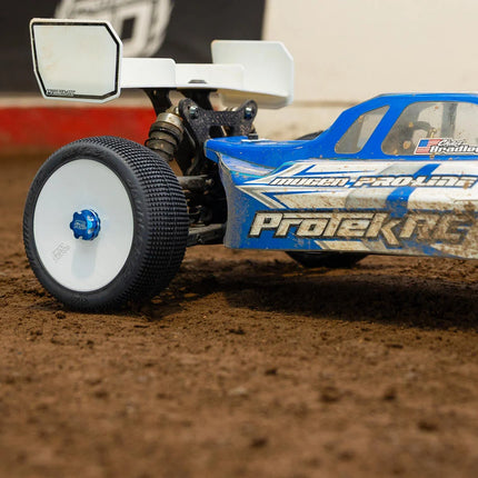 ProTek RC 83mm "Light Weight" Concave 1/8 Buggy Wheels (White) (4) PTK-2752