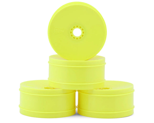 ProTek RC 83mm "Light Weight" Concave 1/8 Buggy Wheels (4) (Yellow) PTK-2753