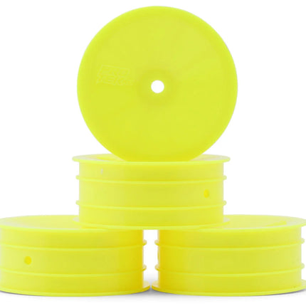 ProTek RC 2.2" Concave Front 2WD 1/10 Buggy Wheels (Yellow) (4) (12mm Hex) PTK-2755