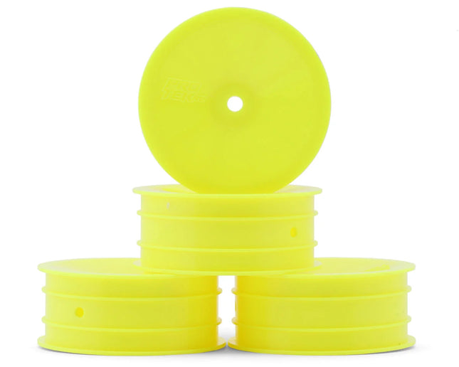 ProTek RC 2.2" Concave Front 2WD 1/10 Buggy Wheels (Yellow) (4) (12mm Hex) PTK-2755