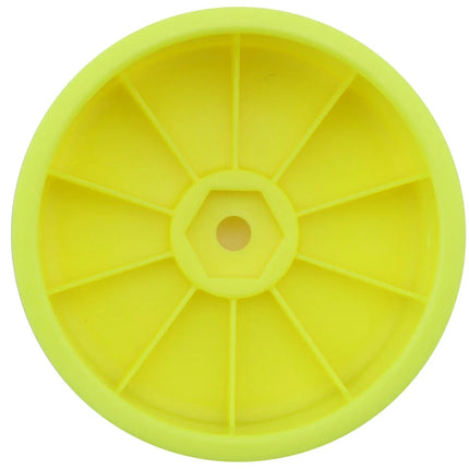 ProTek RC 2.2" Concave Front 2WD 1/10 Buggy Wheels (Yellow) (4) (12mm Hex) PTK-2755