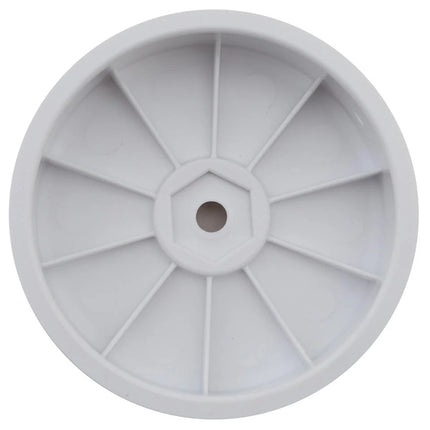 ProTek RC 2.2" "Narrow" Concave Front 2WD 1/10 Buggy Wheels (White) (4) (12mm Hex) PTK-2756