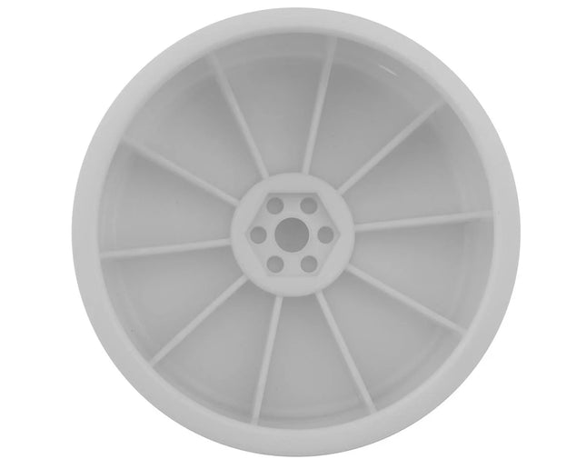 ProTek RC 2.2" Concave Rear 1/10 Buggy Wheels (White) (4) (12mm Hex) PTK-2758