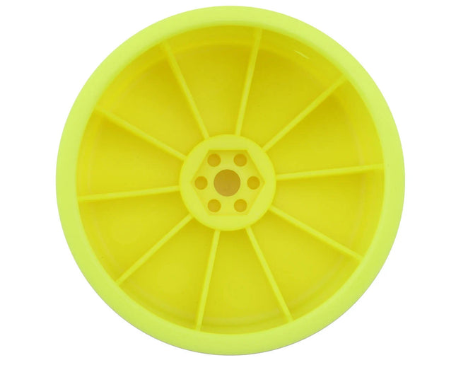 ProTek RC 2.2" Concave Rear 1/10 Buggy Wheels (Yellow) (4) (12mm Hex) PTK-2759
