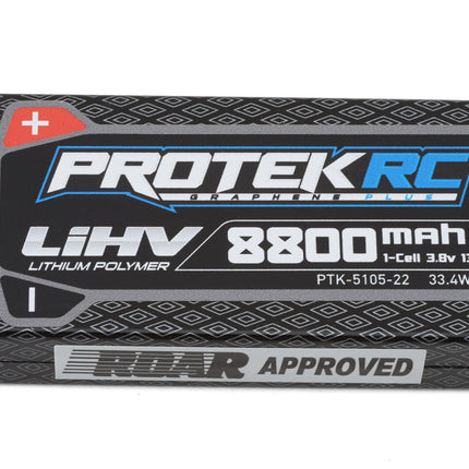 ProTek RC 1S 130C Low IR Si-Graphene + HV LiPo Battery 3.8V/8800mAh PTK-5105-22