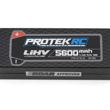 ProTek RC 4S 130C Low IR Silicon Graphene HV LCG LiPo Battery 15.2V/5600mAh PTK-5118-22