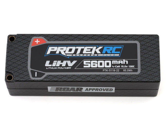 ProTek RC 4S 130C Low IR Silicon Graphene HV LCG LiPo Battery 15.2V/5600mAh PTK-5118-22