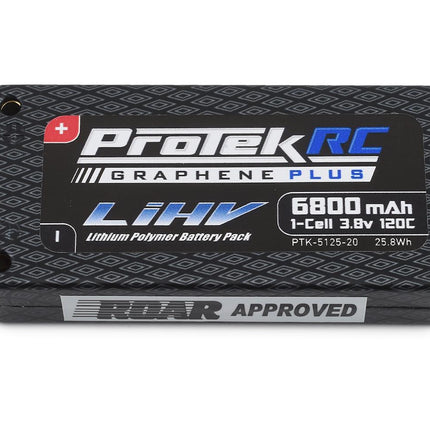 ProTek RC 1S 120C Low IR Si-Graphene + HV LiPo Battery 3.8V/6800mAh PTK-5125-20
