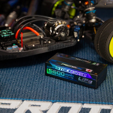 ProTek RC 2S 150C Low IR Si-Graphene "Stock Spec" Shorty LiPo Battery (7.4V/5600mAh) (ROAR Approved) PTK-5126-25