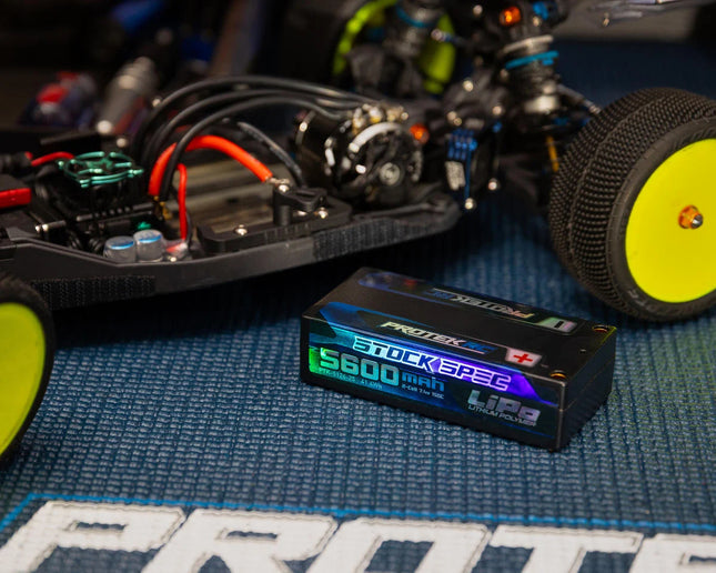 ProTek RC 2S 150C Low IR Si-Graphene "Stock Spec" Shorty LiPo Battery (7.4V/5600mAh) (ROAR Approved) PTK-5126-25