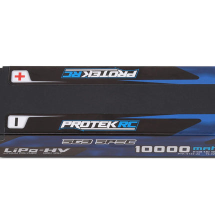 ProTek RC 2S 150C Low IR SG3 HV LiPo Battery (7.6V/10000mAh) w/5mm Connectors (ROAR Approved) PTK-5133-26