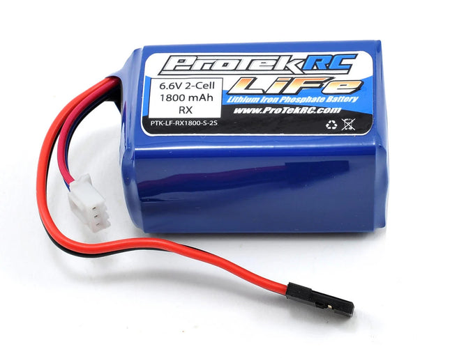 ProTek RC LiFe Kyosho & Tekno Hump Receiver Battery Pack 6.6V/1800mAh PTK-5162
