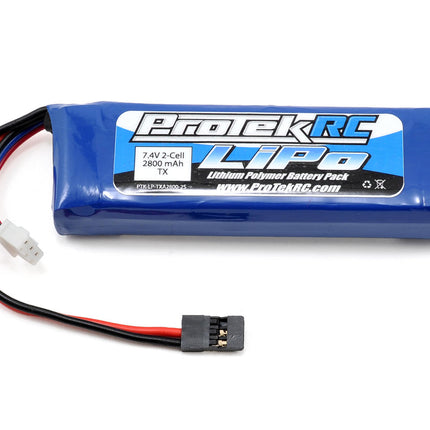 ProTek RC LiPo Transmitter Battery 7.4V/2800mAh MT-4 MT4S M11X M12 M12S PTK-5164