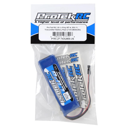 ProTek RC LiPo Transmitter Battery 7.4V/2800mAh MT-4 MT4S M11X M12 M12S PTK-5164
