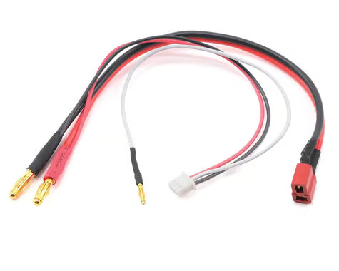 ProTek RC 2S Charge/Balance Adapter (T-Style Ultra Plug to 4mm Bullet) PTK-5238