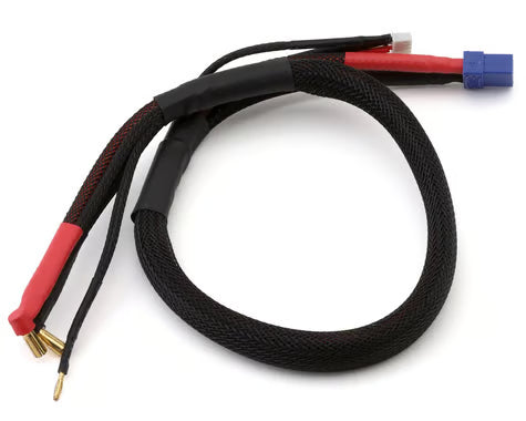 ProTek RC 2S High Current Charge/Balance Adapter (5mm Bullet to Female XT90) (10awg) (24") (9pin XH balance plug)  PTK-5369