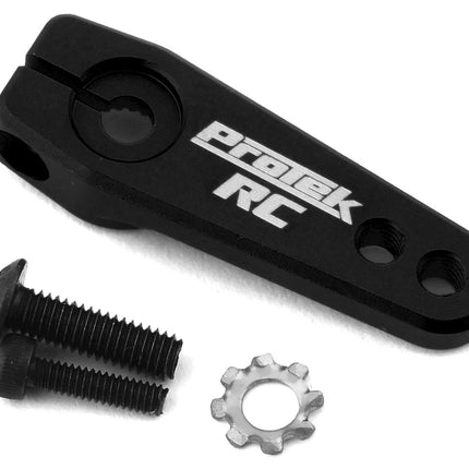 ProTek RC Aluminum Flat Clamping Servo Horn (Black) (25T-ProTek) PTK7823BK