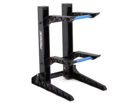 ProTek RC 8390 2 Layer 1/10 & 1/8 Car Display Stand (200x240x325mm) W/Carrying Bag PTK-8390