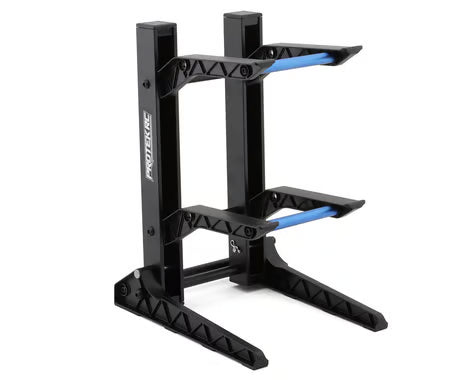ProTek RC 8390 2 Layer 1/10 & 1/8 Car Display Stand (200x240x325mm) W/Carrying Bag PTK-8390