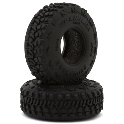 RC4WD Z-T0207 Goodyear® Wrangler MT/R® 0.7" Micro 1/24 Rock Crawler Tires (2) (X2S3) (43mm OD) w/Foam Inserts RC4ZT0207