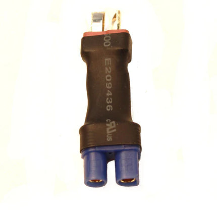 Racers Edge Battery/ESC Adapter: EC3 Battery to Male Deans (T-Plug) RCE1607
