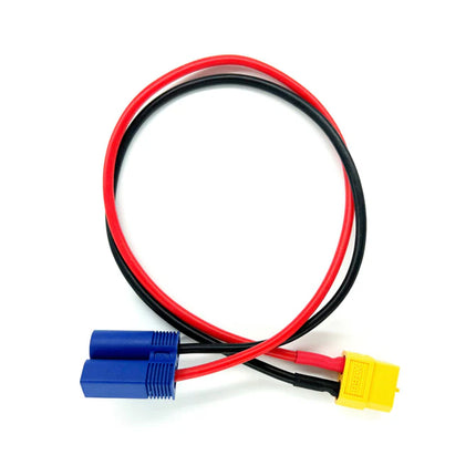 Racers Edge Charge Adapter: EC5 Device to Female XT60, 300mm Wire RCE1682