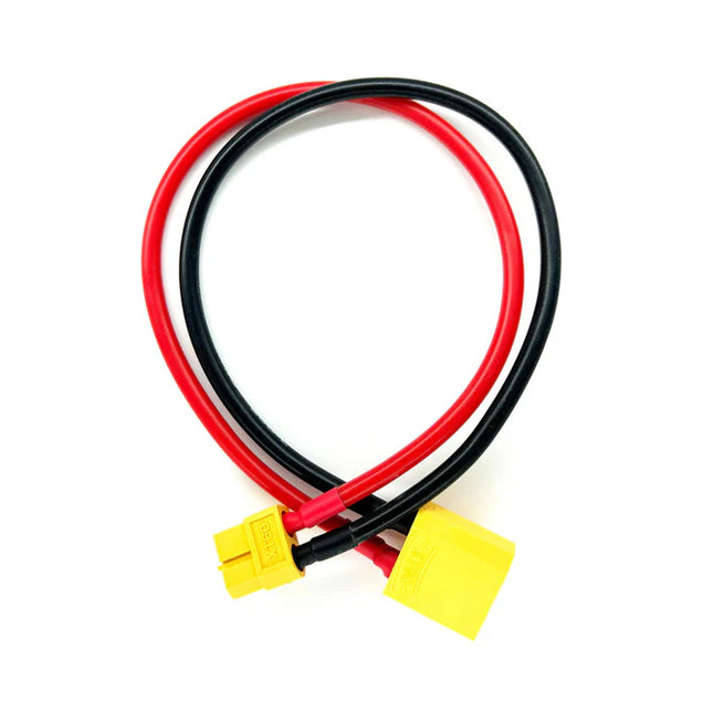 Racers Edge Charge Adapter: Male XT90 to Female XT60, 300mm Wire RCE1683
