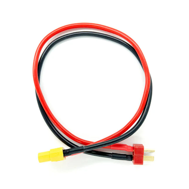 Racers Edge Charge Adapter: Male Deans to Female XT60, 300mm Wire RCE1685