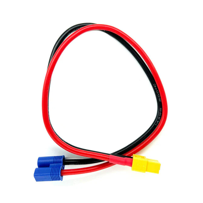 Racers Edge Charge Adapter: EC3 Device to Female XT60, 300mm Wire RCE1686