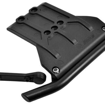 Front Bumper and Skid Plate, Black, for the Traxxas Sledge RPM70982